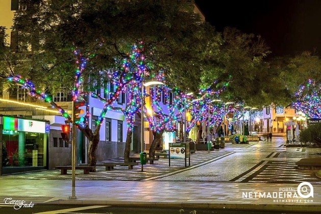 Natal na cidade do Funchal