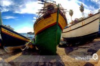 Barcos Varados na baia