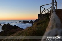 Vales cobertos por nuvens na Madeira