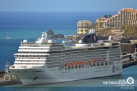 MSC Musica no porto do funchal