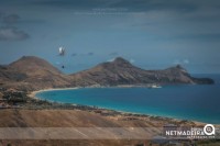 Parapente na ilha Dourada