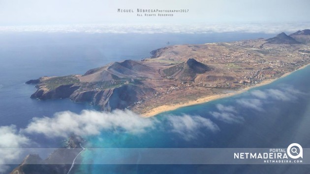 Vista aérea - Porto Santo