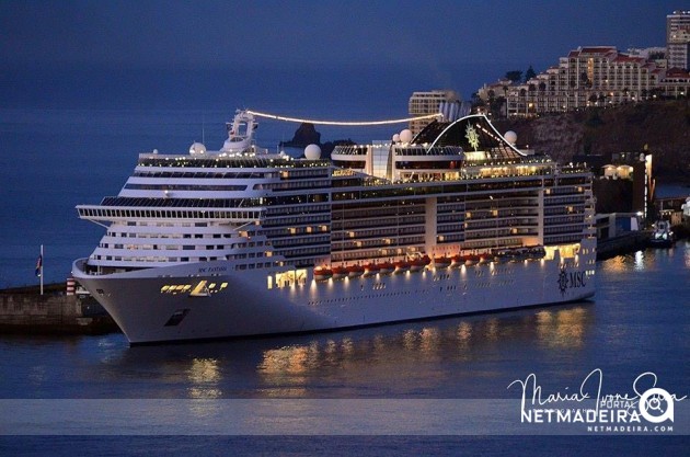 Navio MSC Fantasia - Funchal