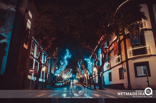 Iluminação de Natal pelo Funchal