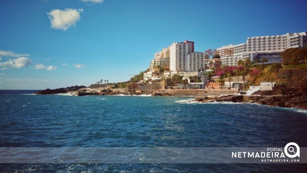 Vista sobre a praia - Ilha da Madeira