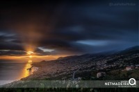 Baia do Funchal ao por do sol