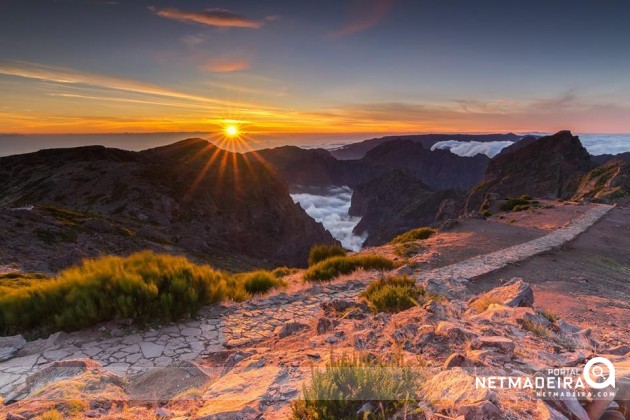 Pico do Areeiro, Madeira island, Portugal