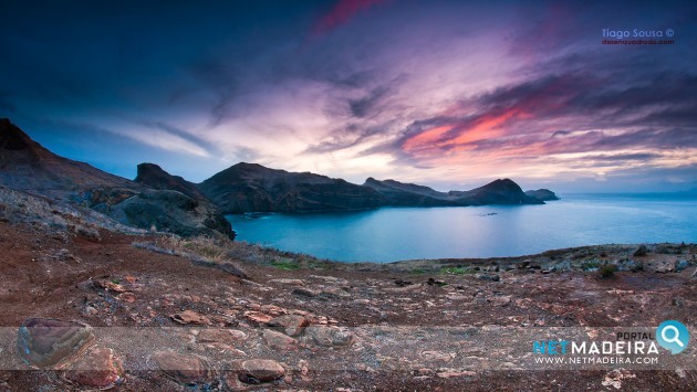 Ponta Sao Lourenco ao amanhecer