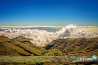 Vista entre o Pico do Areeiro-Eira do Serrado