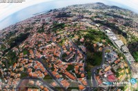 Vista aerea do Funchal