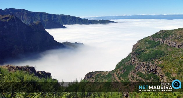 A caminho do Pico do Arieiro