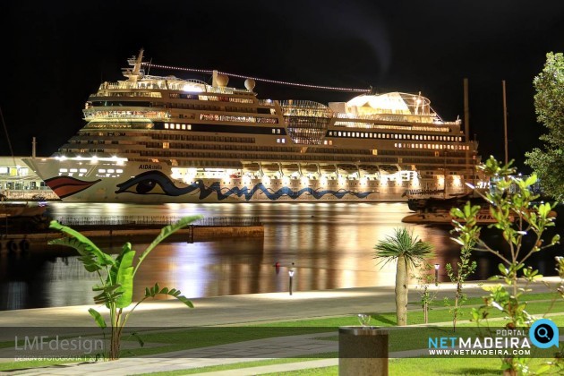 Aida no porto do Funchal