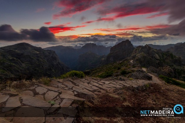 Por do Sol no Pico do Arieiro