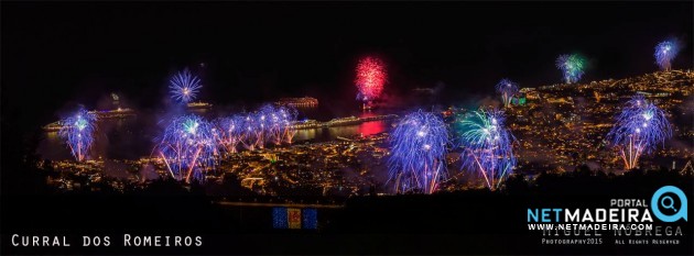 Fogo de artificio Madeira