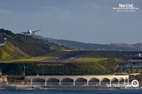 Aproximacao ao aeroporto da Madeira