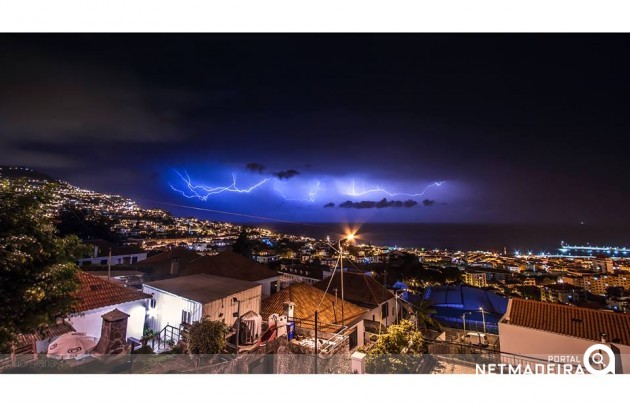 Trovoada de Verão na Ilha da Madeira