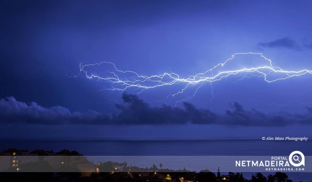 Trovoada de Outono na Madeira