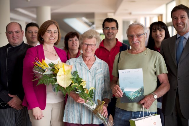 Homenagem a casal de turistas que visitam a Madeira pela 38.ª vez